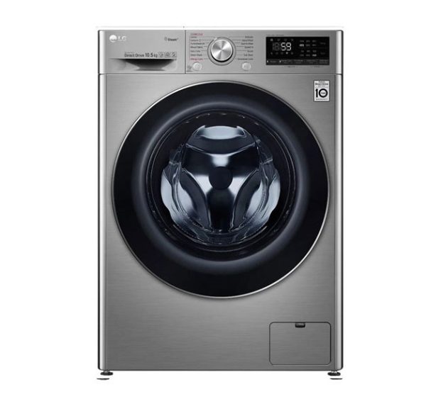 ماشین لباسشویی 10.5 کیلویی ال جی مدل 4V5 نقره ای