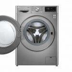 ماشین لباسشویی 10.5 کیلویی ال جی مدل 4V5 نقره ای - نمای 2