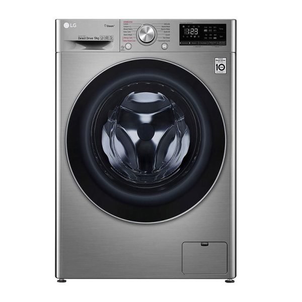 ماشین لباسشویی ال جی 9 کیلویی نقره ای مدل 4V5