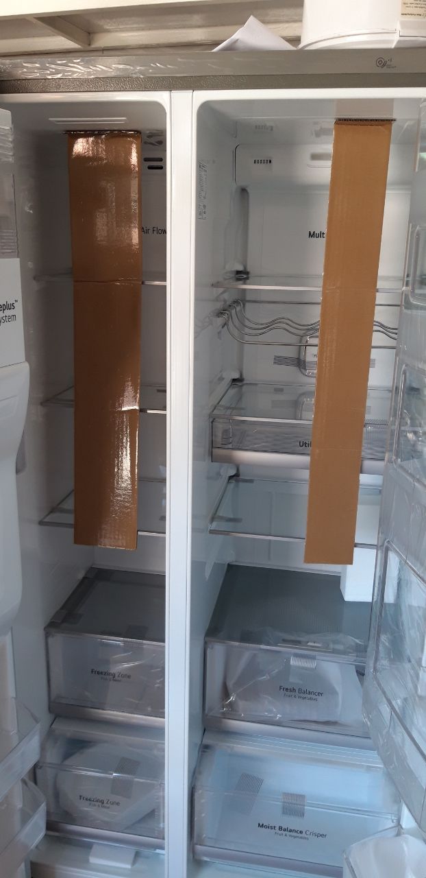 یخچال ساید ال جی اینستاویو 30 فوت مدل X259 3 قیمت و خرید یخچال ساید بای ساید ال جی مدل X259