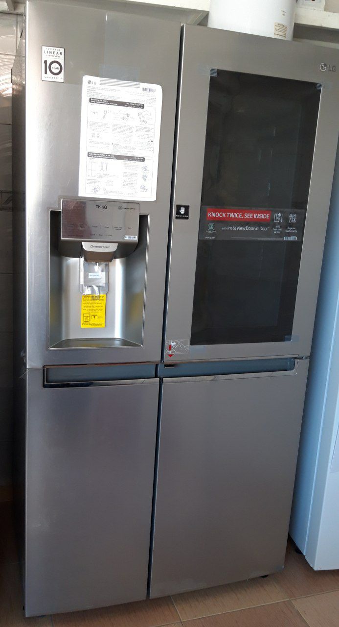یخچال ساید ال جی اینستاویو 30 فوت مدل X259 1 خرید یخچال ساید اینستاویو 30 فوت ال جی X259 بنتلی