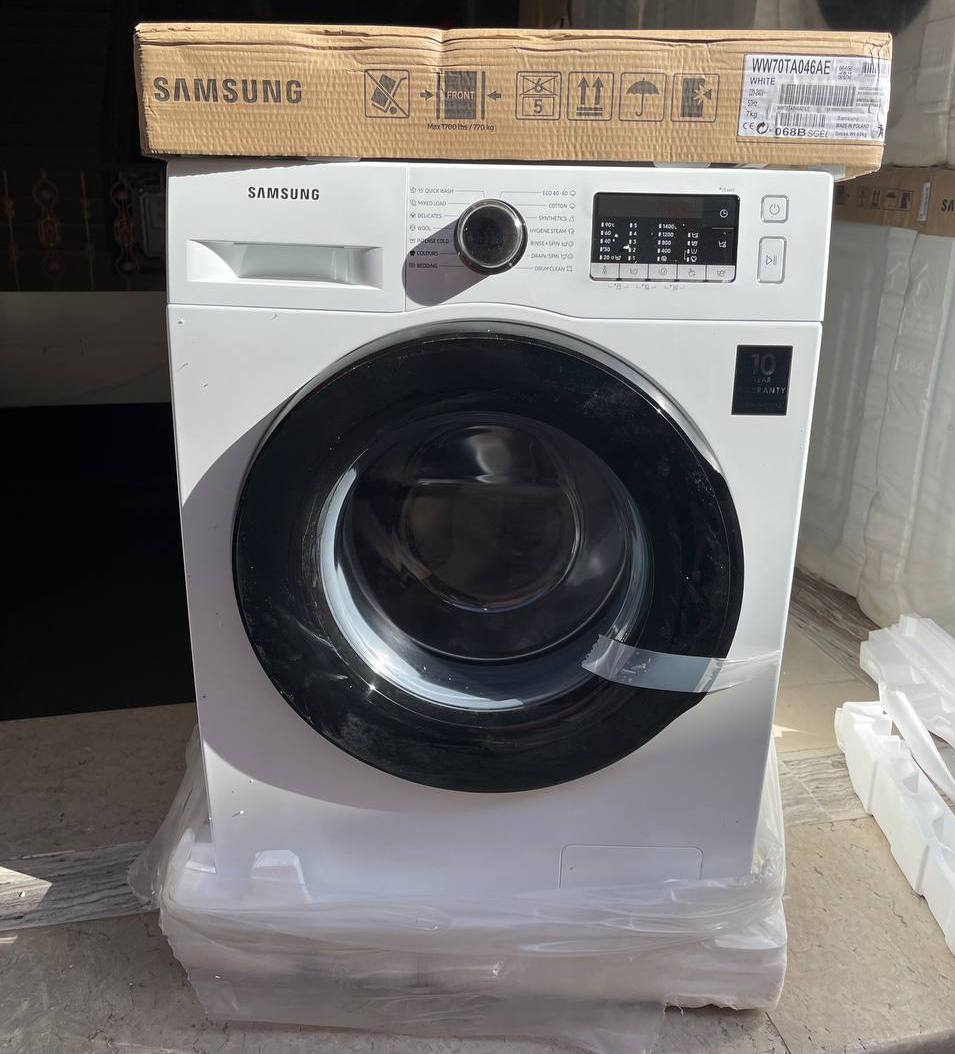 قیمت ماشین لباسشویی 7 کیلو سامسونگ مدل WW70TA046AE | WW70 در بانه