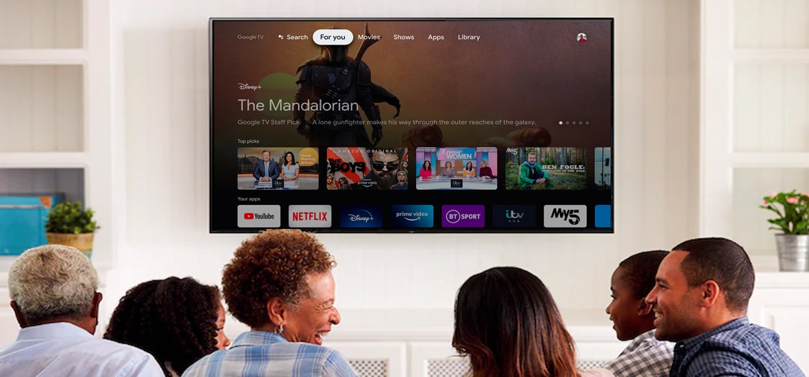 سیستم عامل Android TV در تلویزیون سونی
