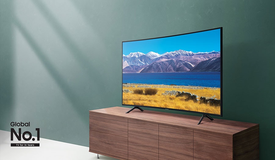 تلویزیون منحنی سامسونگ 55TU8300 1 تلویزیون کریستال منحنی سامسونگ مدل TU8300 سایز 55 اینچ محصول 2020