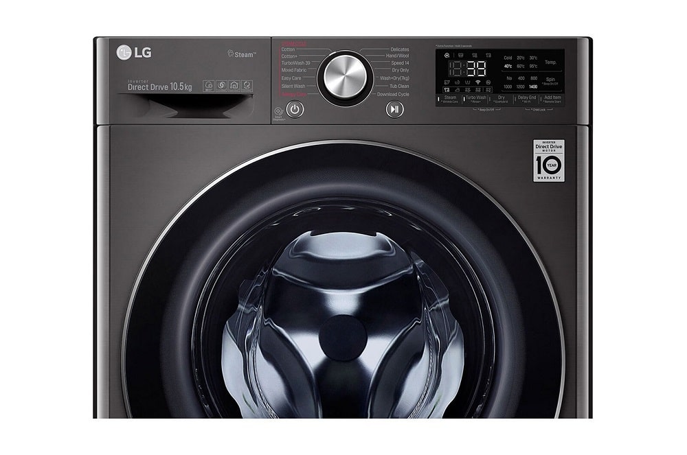 لباسشویی ال جی V9 با ظرفیت 10.5 کیلو