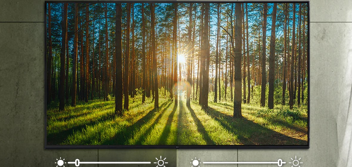 قابلیت AI Brightness Control