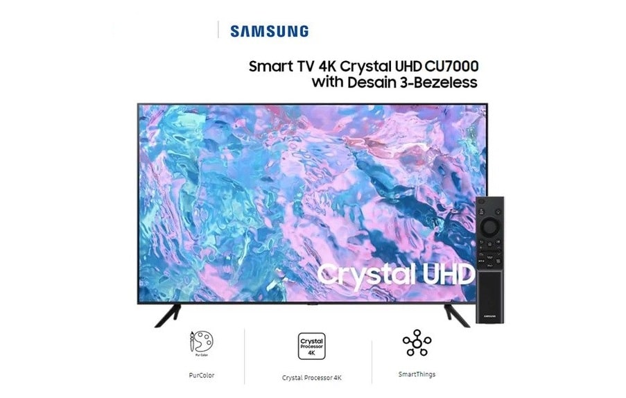 قیمت تلویزیون سامسونگ 65CU7000 در بانه