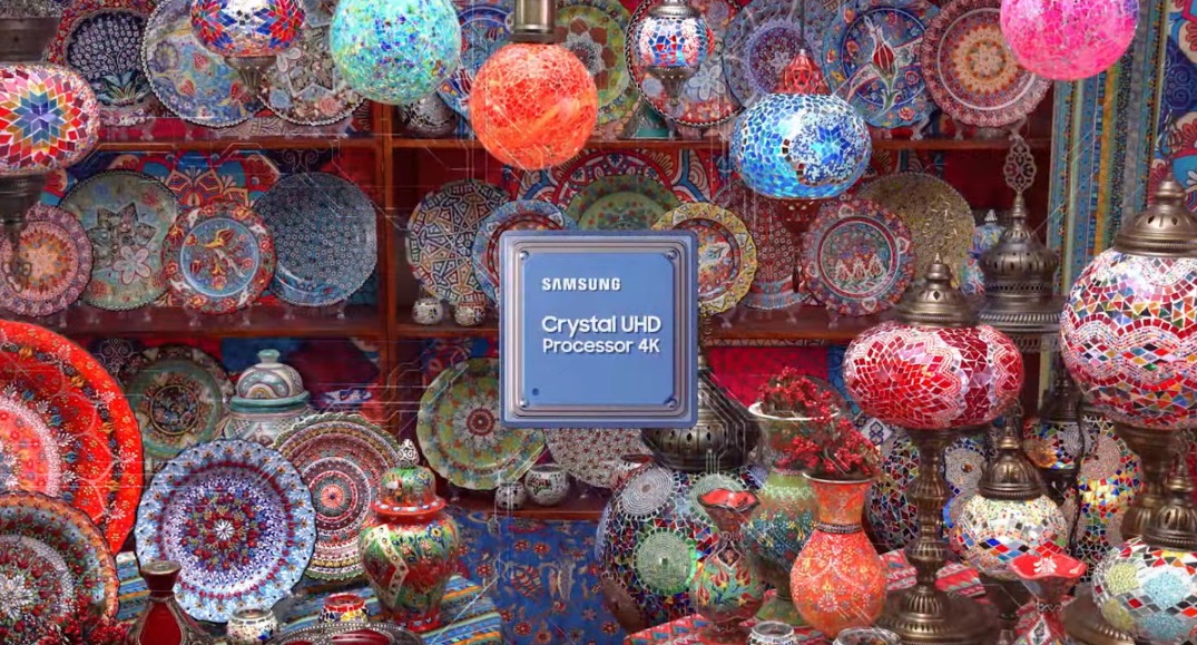 ارتقاء کیفیت تصویر با پردازشگر Crystal 4K