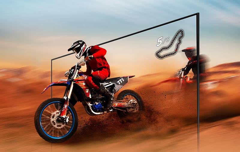 فناوری Motion Xcelerator در تلویزیون سامسونگ CU7000