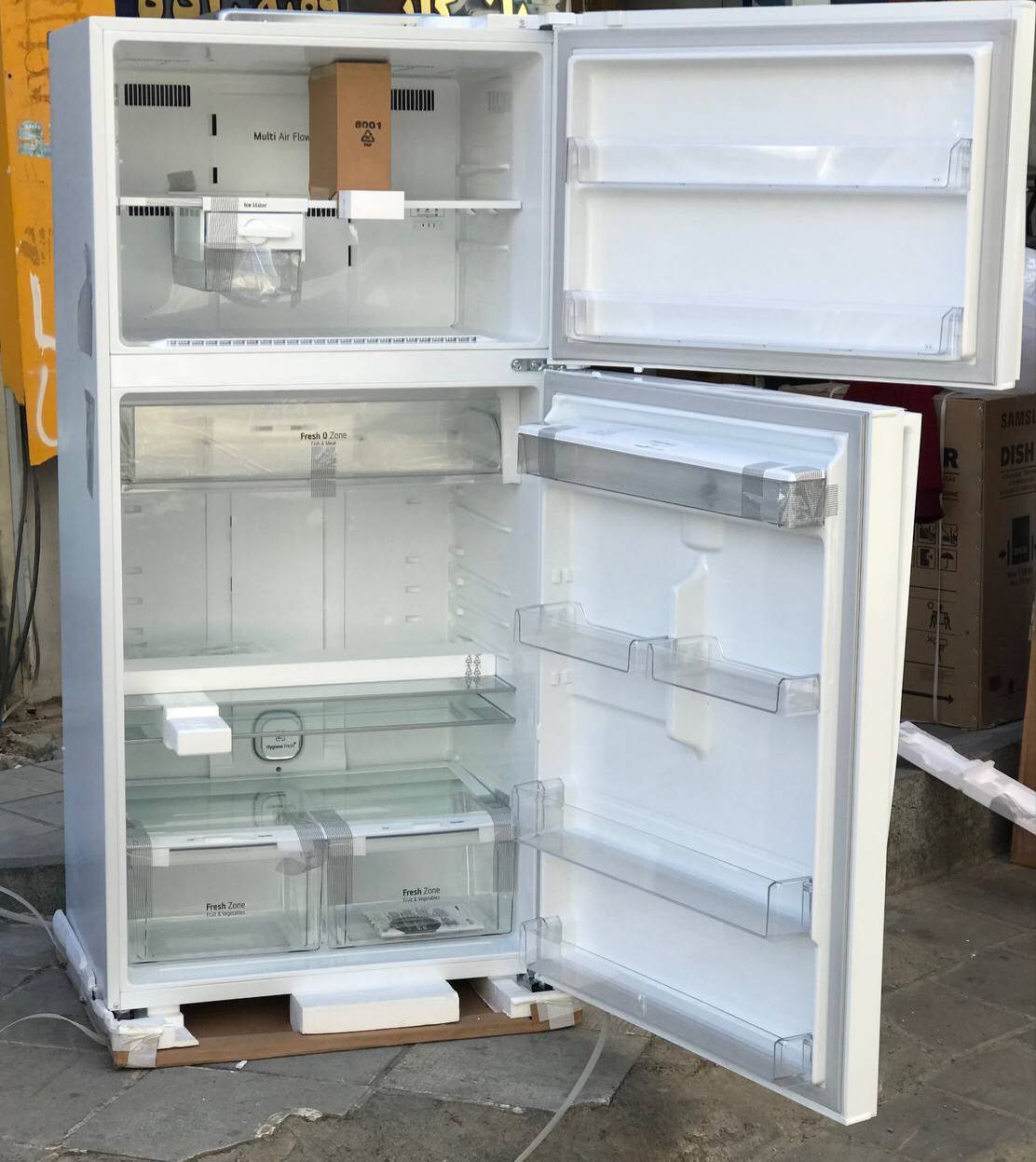 یخچال فریزر ال جی 30 فوت مدل GRM-832DHWL 2 یخچال ال جی مدل GRM-832DHWL در بانه