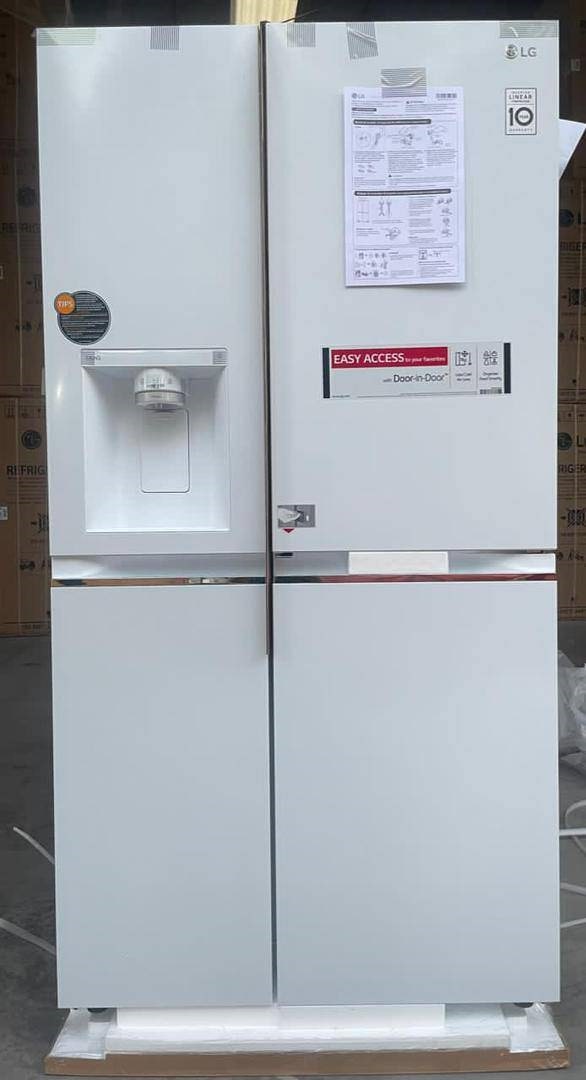 قیمت یخچال ساید 34 فوت ال جی مدل GC-J348CQFW سفید در بانه