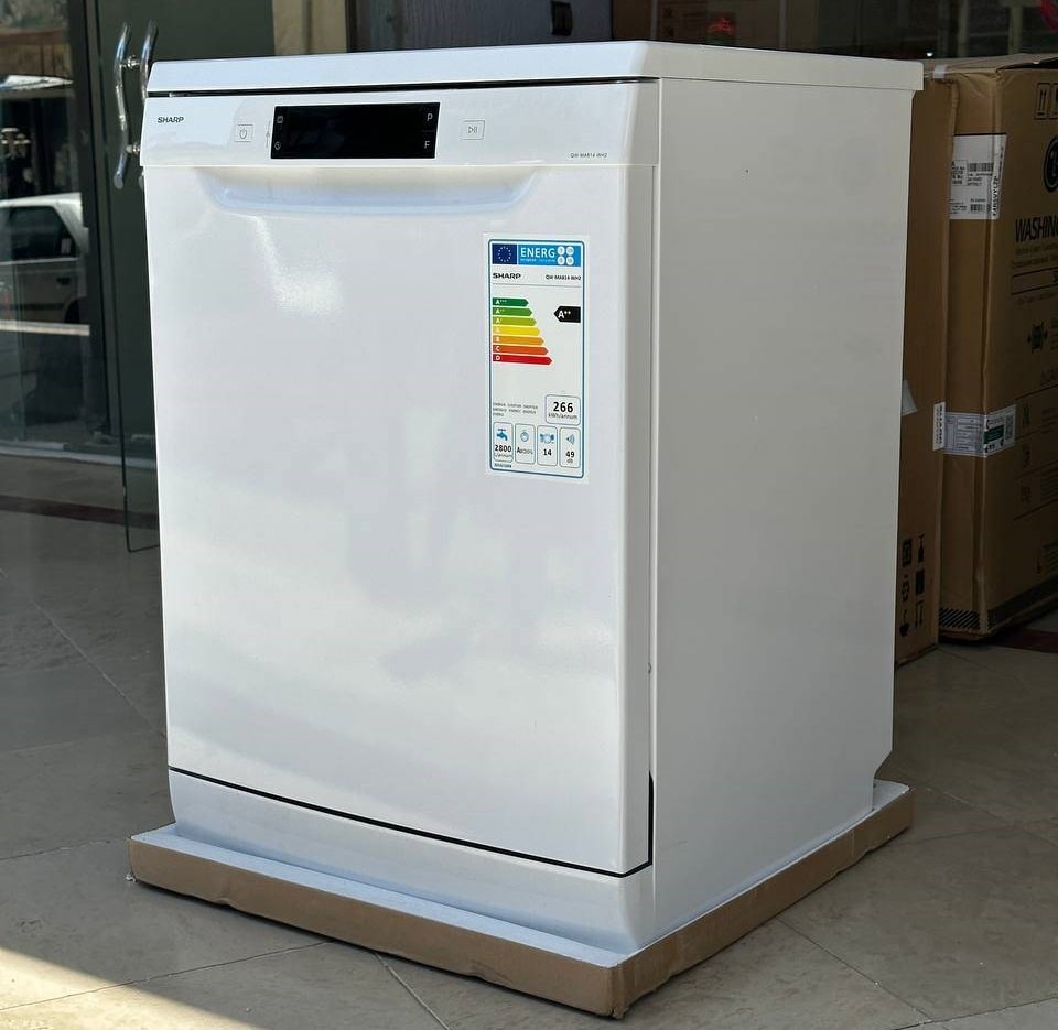 ماشین ظرفشویی شارپ 14 نفره مدل QW-MA814-WH2