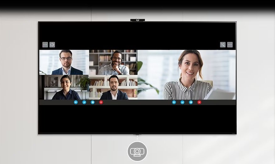 قابلیت Multi View در تلویزیون کیوند 75