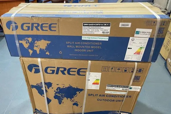 کولرگازی گری 18000 مدل GWH با قابلیت اتصال به وایفای