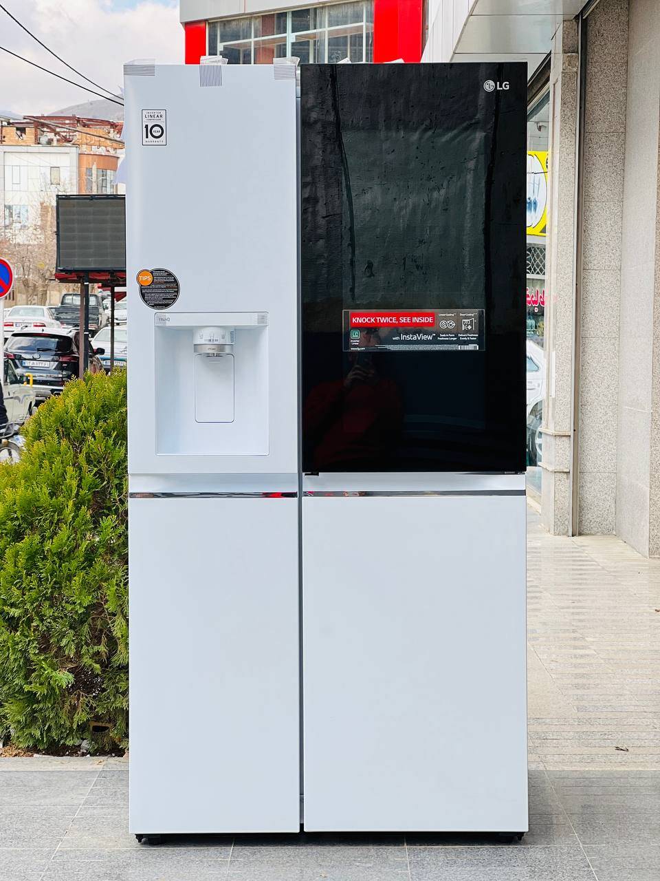 یخچال ساید بای ساید 34 فوت ال جی مدل X348 سفید محصول 2023