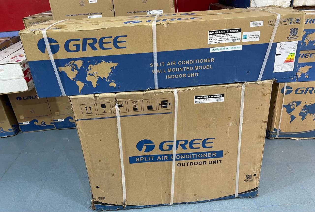 قیمت کولرگازی 36000 گری موتور سنگین مدل GWH بدون اینورتر در بانه