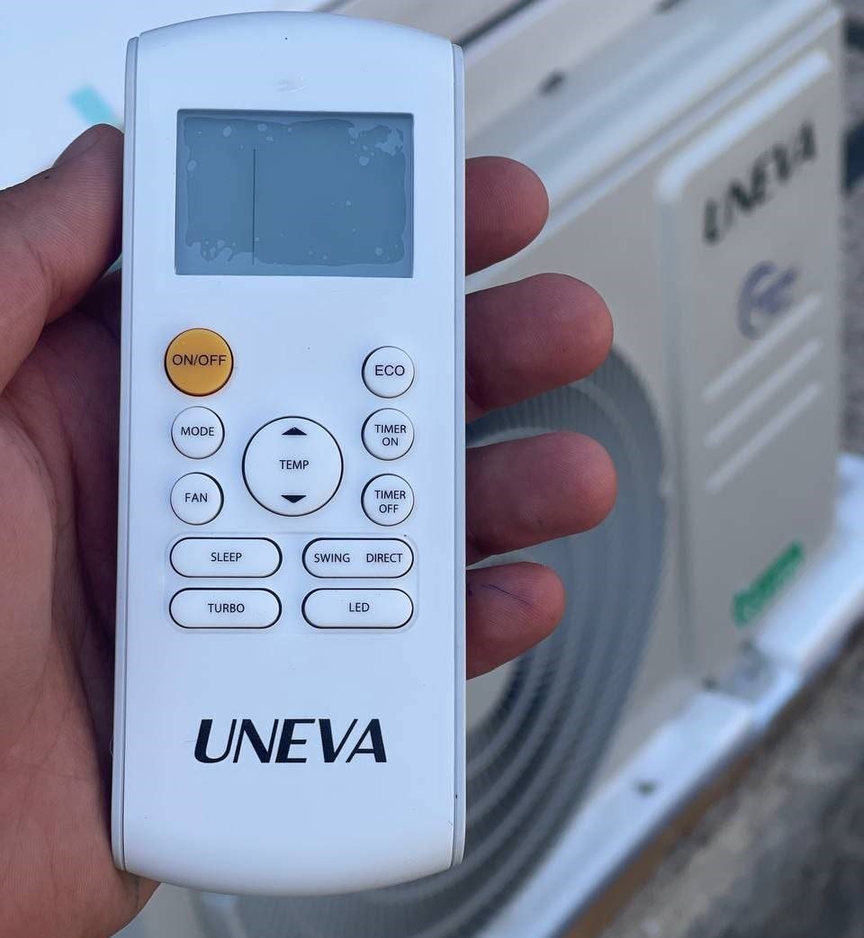 کولرگازی یونیوا uneva اینورتر 18000 موتور T1