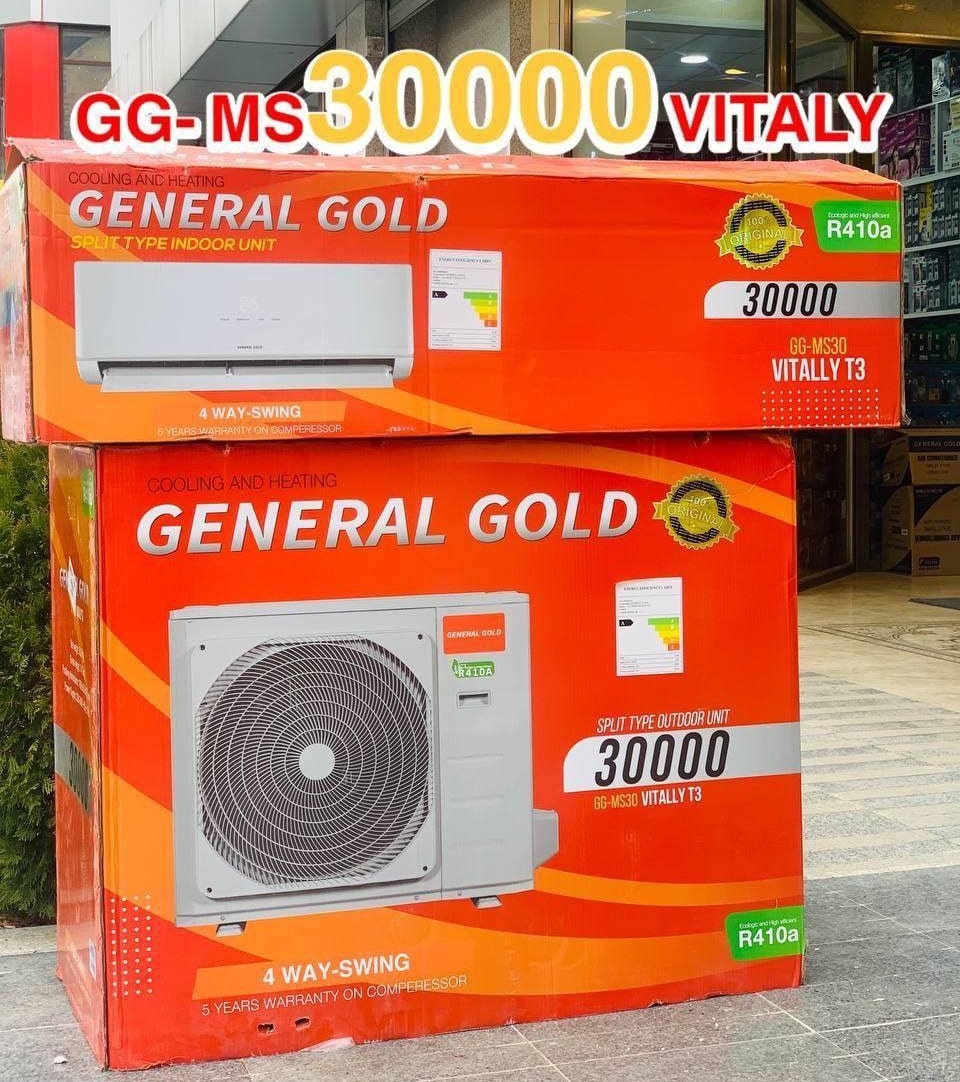 کولر گازی جنرال گلد ویتالی 30000 مدل GG-MS30 VITALLY