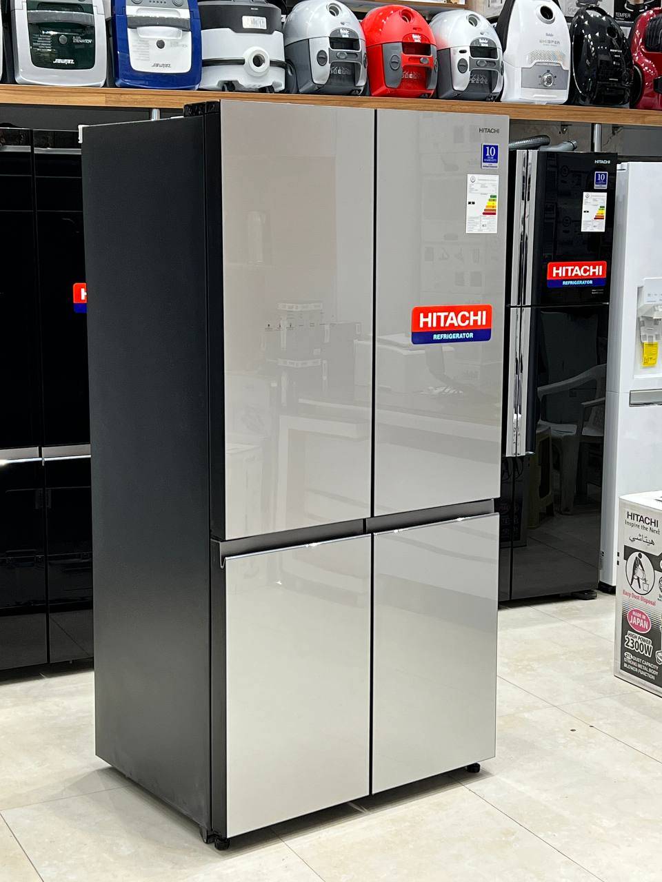 یخچال 30 فوت هیتاچی مدل R-WB720 رنگ سیلور