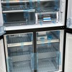 یخچال ساید هیتاچی 4 درب مدل R-WB720VUQ0 رنگ سیلور - نمای 7