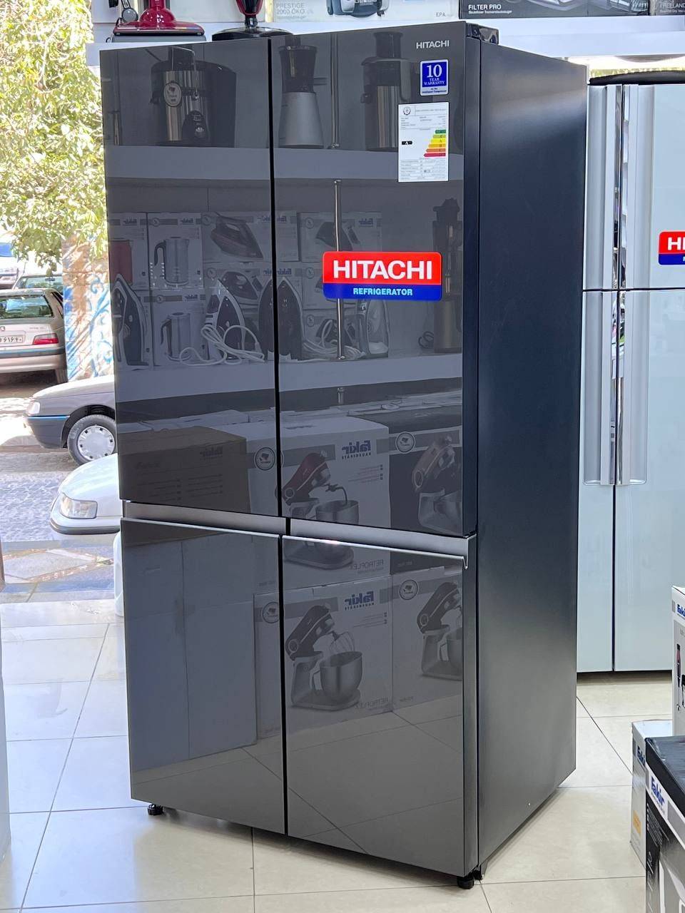 یخچال ساید فرنچ هیتاچی مدل R-WB720 PUQ7 رنگ مشکی