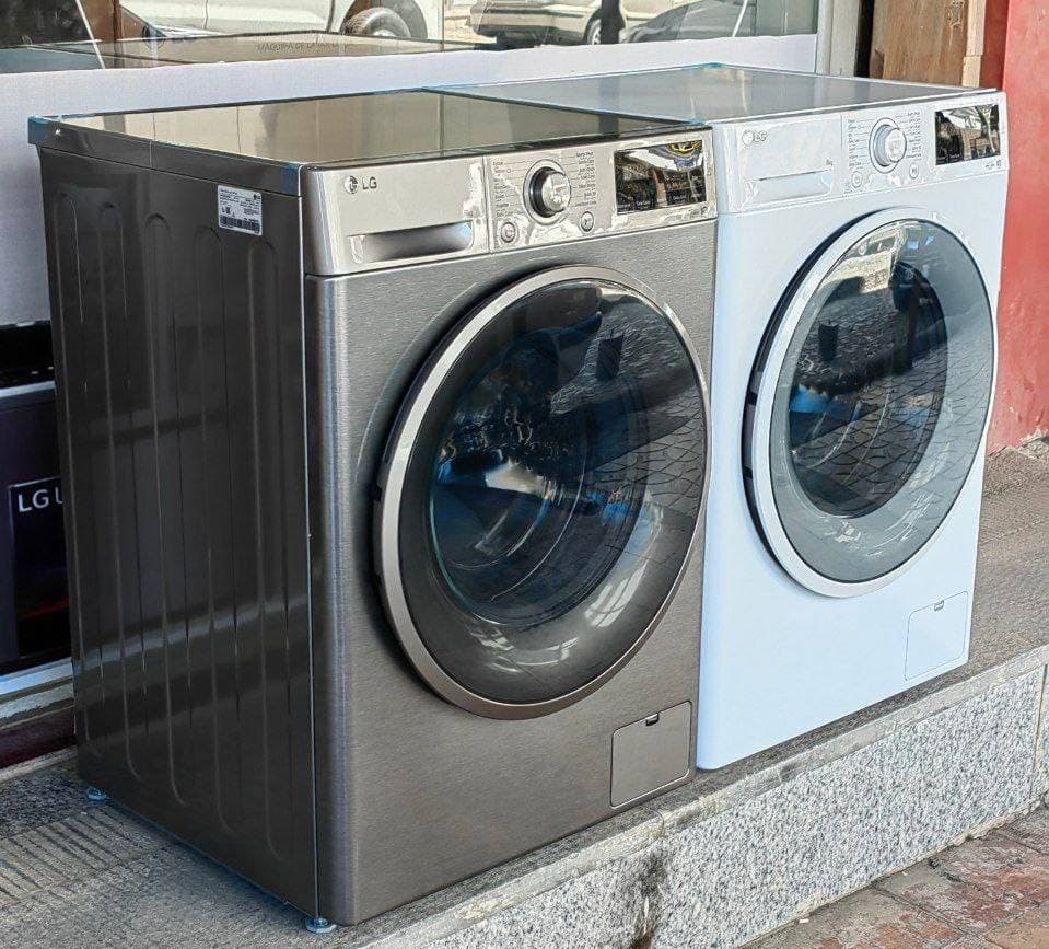 لباسشویی 8 کیلو ال جی J6 بخارشوردار 2024 مدل F4J6TNP0W