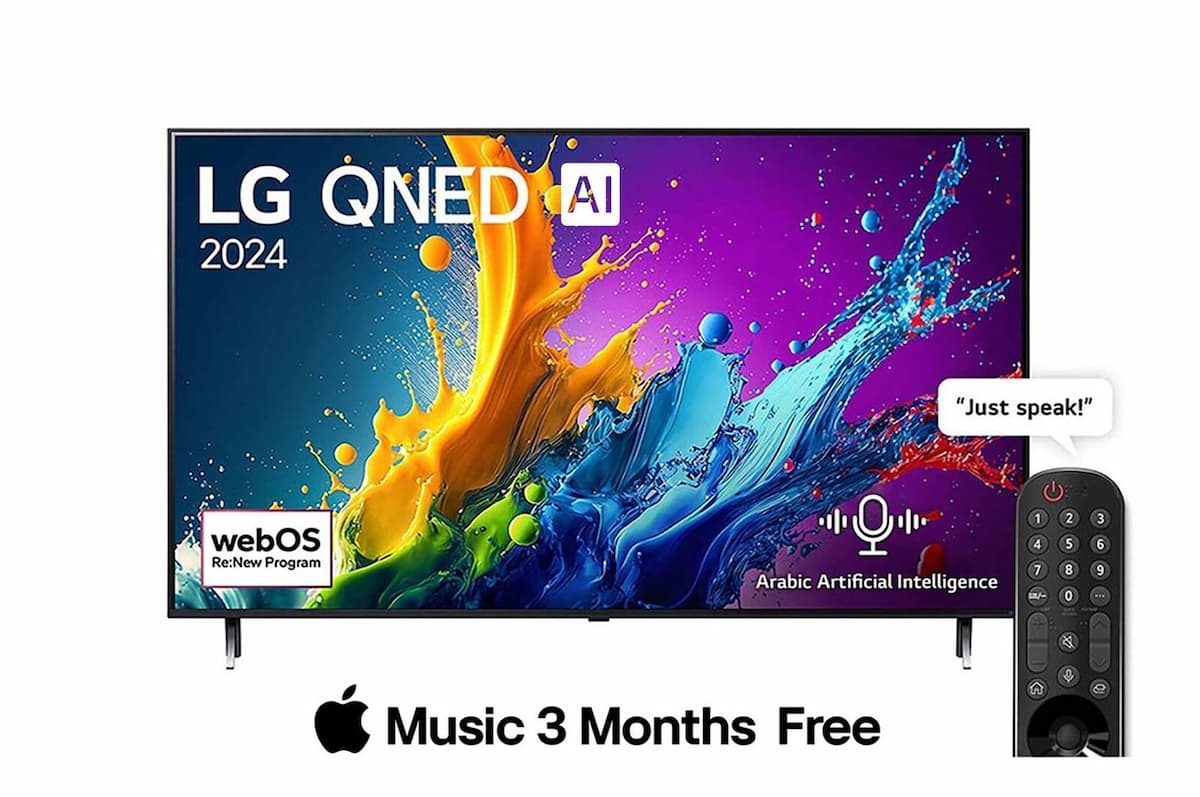قیمت تلویزیون ال جی کیوند 80 محصول 2024