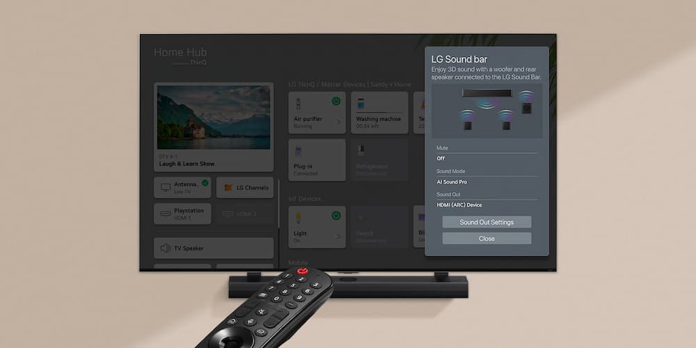 قابلیت WOW Interface در تلویزیون ال جی