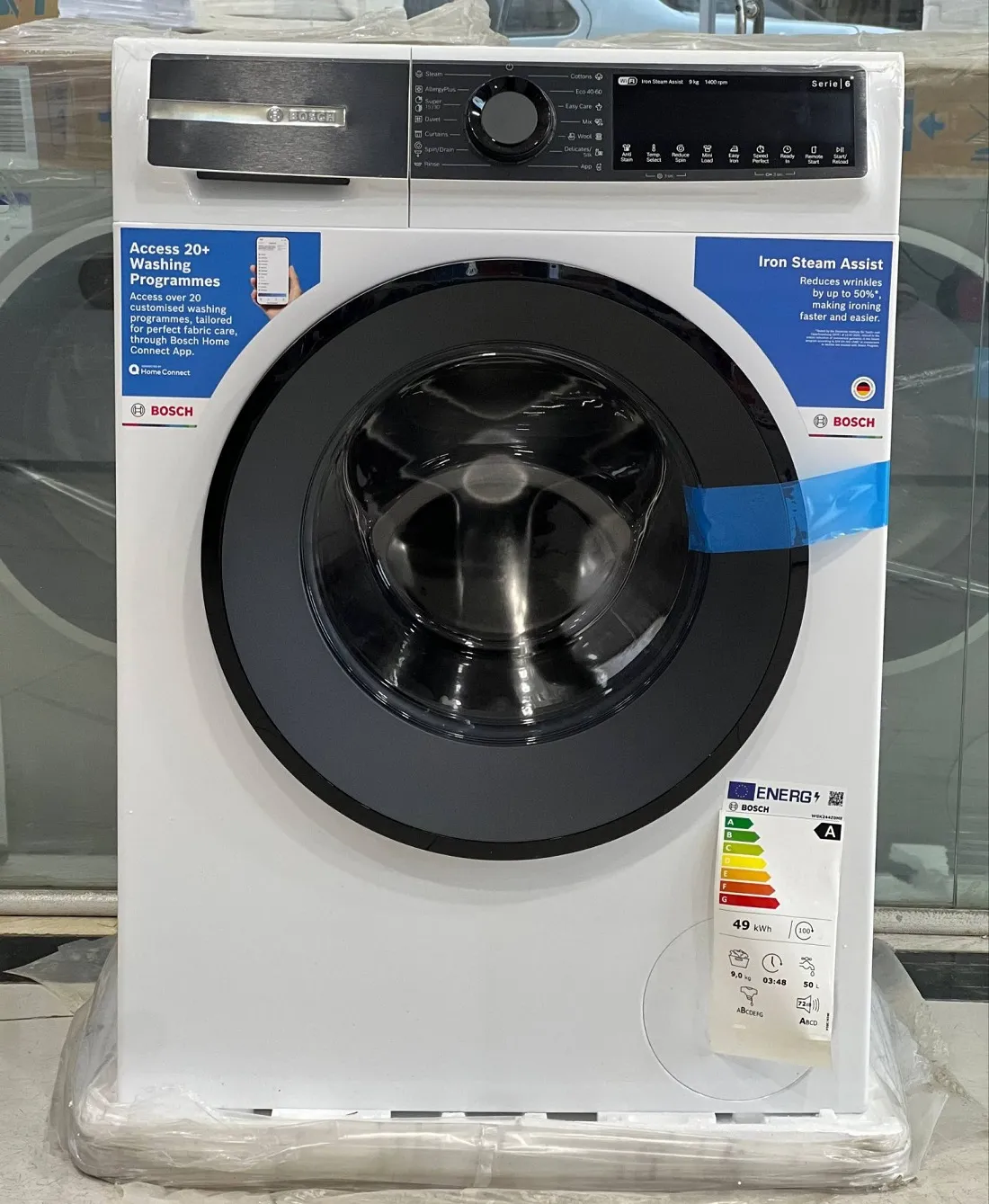 لباسشویی بوش WGK244Z0ME سری 6 ترکیه رنگ سفید
