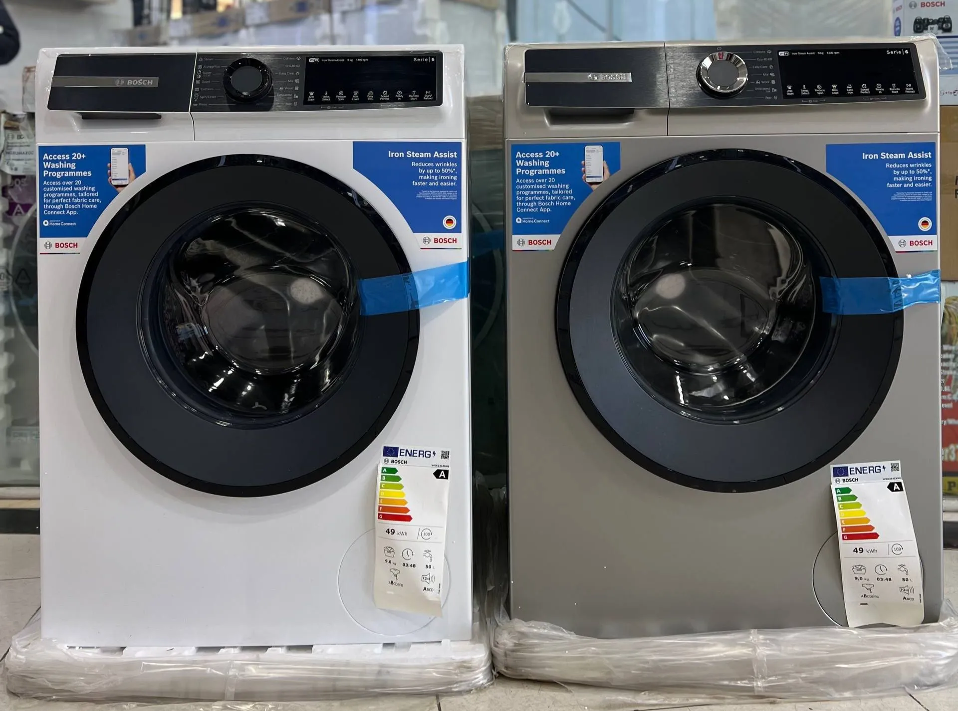 لباسشویی بوش WGK244ZXME سری 6 ترکیه با ظرفیت 9 کیلو