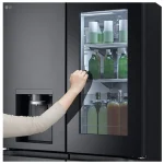خچال ال جی X39 دودی مدل GR-X39FFCRL با طراحی InstaView و درب Door-in-Door