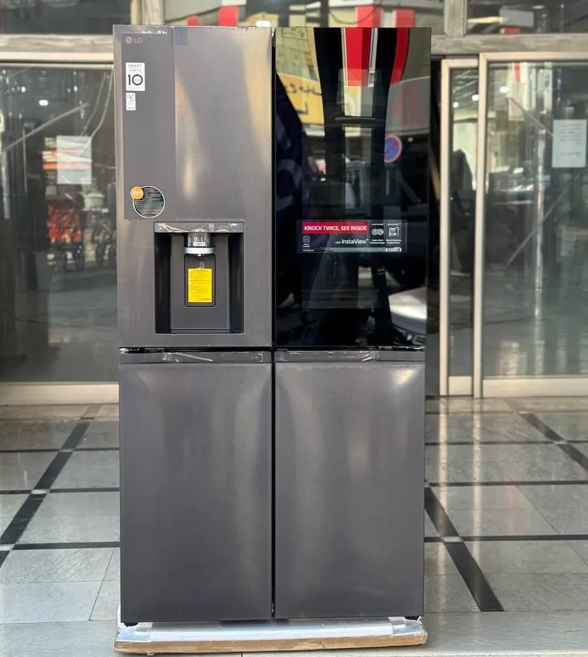 یخچال ال جی X39 دودی مونتاژ چین 34 فوت و 5 درب